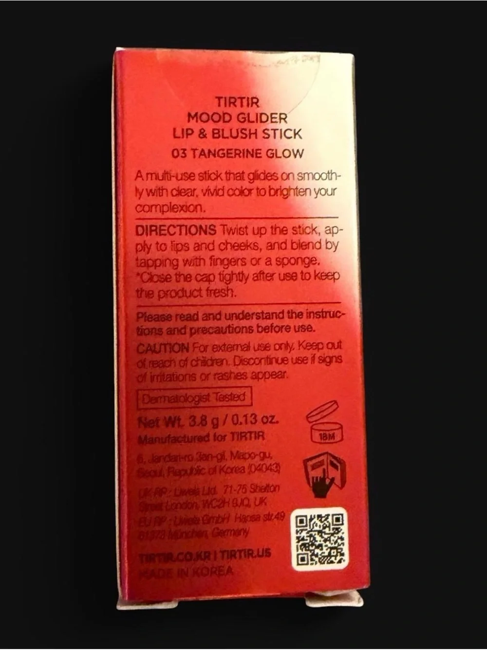 Tirtir viral tangerine